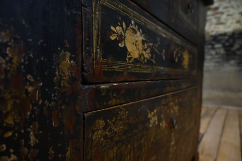 19TH CENTURY CHINESE BUTTERFLY CABINET SHANXI - ADDITIONAL PHOTO 3