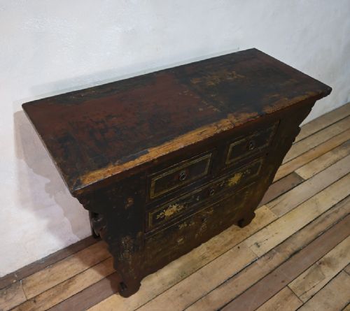 19TH CENTURY CHINESE BUTTERFLY CABINET SHANXI - ADDITIONAL PHOTO 6