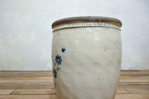 LARGE MING DYNASTY CIZHOU WEAR OVOID CERAMIC PLANTER VESSEL - ADDITIONAL PHOTO 8