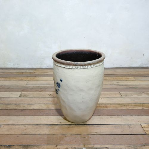 LARGE MING DYNASTY CIZHOU WEAR OVOID CERAMIC PLANTER VESSEL - ADDITIONAL PHOTO 10