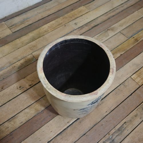 LARGE MING DYNASTY CIZHOU WEAR OVOID CERAMIC PLANTER VESSEL - ADDITIONAL PHOTO 12
