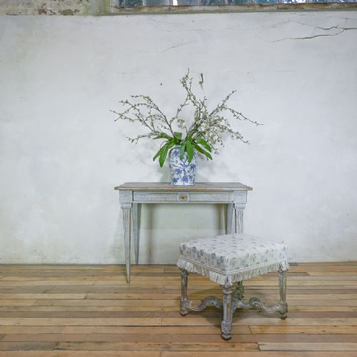 SWEDISH GUSTAVIAN PAINTED SIDE TABLE DESK - ADDITIONAL PHOTO 1