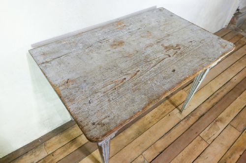 SWEDISH GUSTAVIAN PAINTED SIDE TABLE DESK - ADDITIONAL PHOTO 10