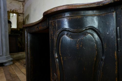 A 17TH CENTURY NORTH ITALIAN EBONISED BAROQUE DESK - ADDITIONAL PHOTO 1