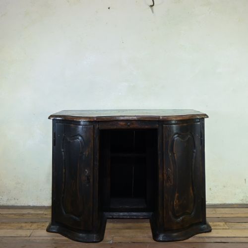 A 17TH CENTURY NORTH ITALIAN EBONISED BAROQUE DESK - ADDITIONAL PHOTO 4