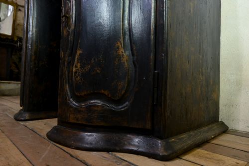A 17TH CENTURY NORTH ITALIAN EBONISED BAROQUE DESK - ADDITIONAL PHOTO 3