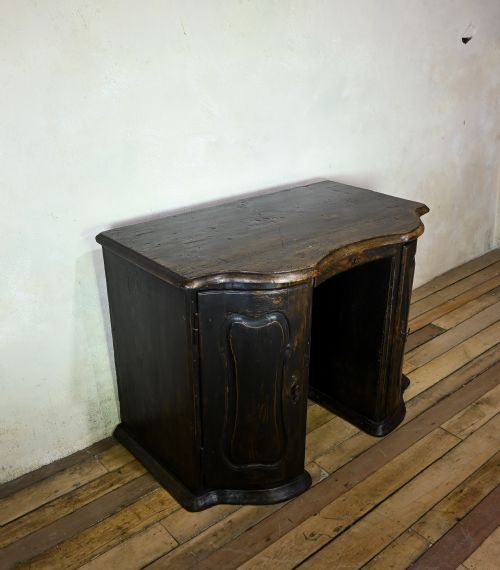 A 17TH CENTURY NORTH ITALIAN EBONISED BAROQUE DESK - ADDITIONAL PHOTO 8