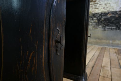 A 17TH CENTURY NORTH ITALIAN EBONISED BAROQUE DESK - ADDITIONAL PHOTO 12