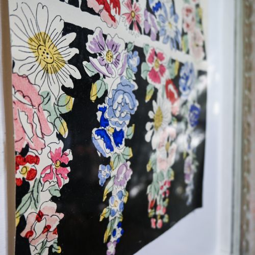 A 20TH CENTURY GOUACHE PAINTING RAOUL DUFY FLOWERS DESIGN FOR BIANCHINI FERIER - ADDITIONAL PHOTO 16