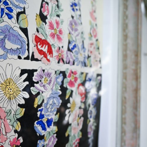 A 20TH CENTURY GOUACHE PAINTING RAOUL DUFY FLOWERS DESIGN FOR BIANCHINI FERIER - ADDITIONAL PHOTO 17