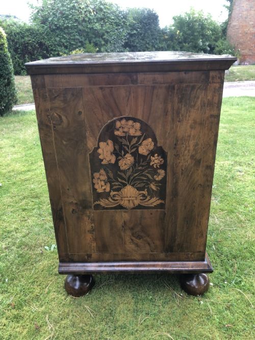 WILLIAM AND MARY MARQUETRY CHEST - ADDITIONAL PHOTO 2