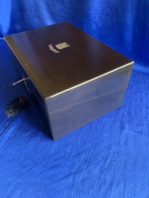 VICTORIAN COROMANDEL WRITING SLOPE - ADDITIONAL PHOTO 1