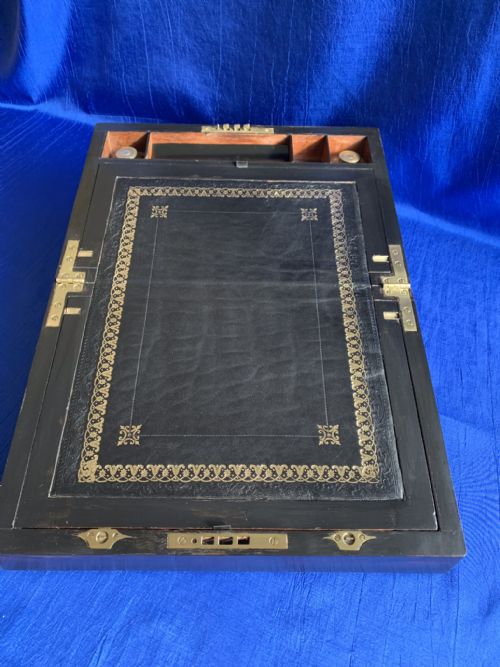 VICTORIAN COROMANDEL WRITING SLOPE - ADDITIONAL PHOTO 5