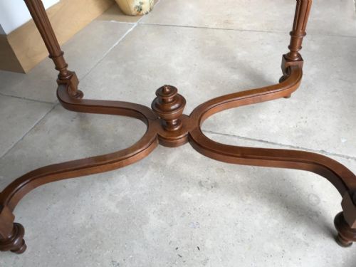 ANTIQUE FRENCH WALNUT OCCASIONAL TABLE - ADDITIONAL PHOTO 2