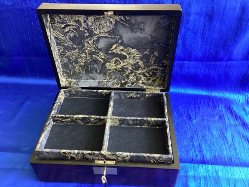 VICTORIAN ROSEWOOD JEWELLERY BOX - ADDITIONAL PHOTO 5