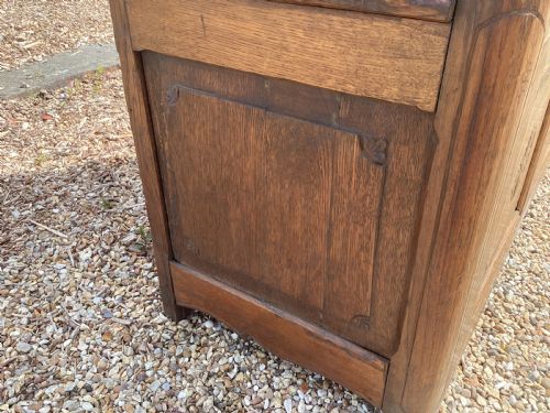 VICTORIAN FRENCH COUNTRY OAK SETTLE - ADDITIONAL PHOTO 3