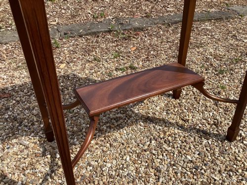 ANTIQUE MAHOGANY GAMES TABLE - ADDITIONAL PHOTO 5