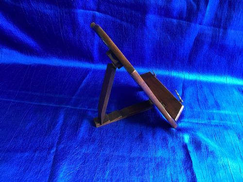 VICTORIAN ROSEWOOD FRETWORK FOLDING BOOK REST - ADDITIONAL PHOTO 2