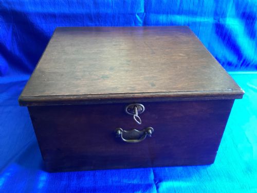 georgian mahogany bible box - CATEGORY: ANTIQUE BOXES - DATED GEORGIAN