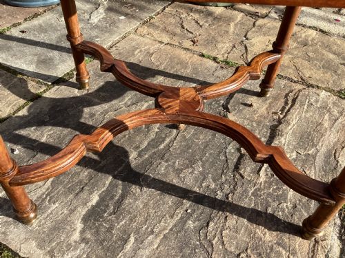 ANTIQUE FRENCH EMPIRE STYLE SIDE TABLE - ADDITIONAL PHOTO 5