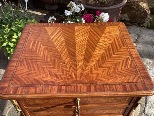 ANTIQUE FRENCH EMPIRE STYLE SIDE TABLE - ADDITIONAL PHOTO 6
