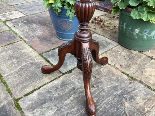 VICTORIAN MAHOGANY JARDINIERE STAND - ADDITIONAL PHOTO 2