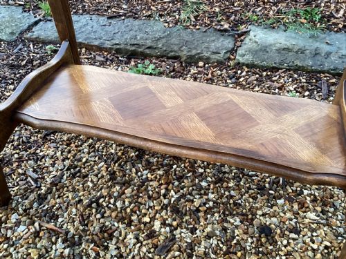 ANTIQUE FRENCH OAK SIDE TABLE - ADDITIONAL PHOTO 3