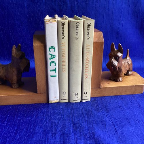 ANTIQUE WESTIE SCOTTIE BOOKENDS - ADDITIONAL PHOTO 3