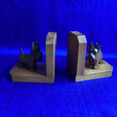 ANTIQUE WESTIE SCOTTIE BOOKENDS - ADDITIONAL PHOTO 5