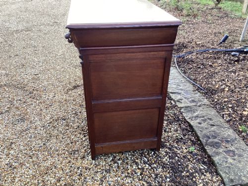 ANTIQUE OAK FRENCH PRESERVE CUPBOARD - ADDITIONAL PHOTO 9