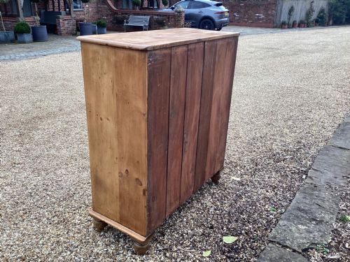 VICTORIAN PINE CHEST OF DRAWERS - ADDITIONAL PHOTO 3