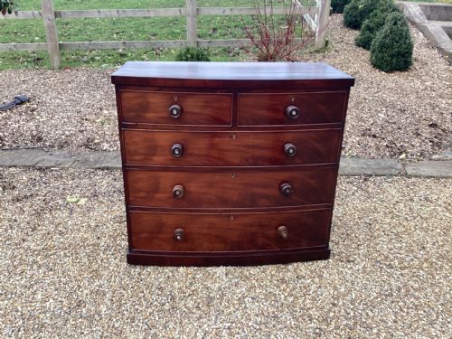 antique victorian mahogany chest of drawers - CATEGORY: ANTIQUE CHEST OF DRAWERS - DATED VICTORIAN