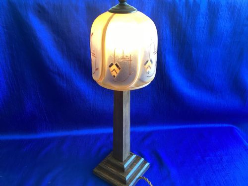 ART DECO TABLE LAMP - ADDITIONAL PHOTO 1