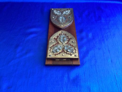 VICTORIAN MAHOGANY EXTENDING BOOK SLIDE - ADDITIONAL PHOTO 4