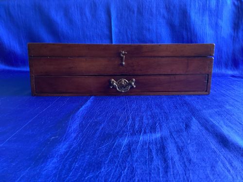 ANTIQUE EDWARDIAN MAHOGANY ARTISTS BOX - ADDITIONAL PHOTO 6