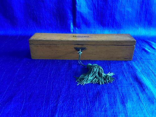 edwardian set of double nine dominos - CATEGORY: ANTIQUE BOXES - DATED EDWARDIAN