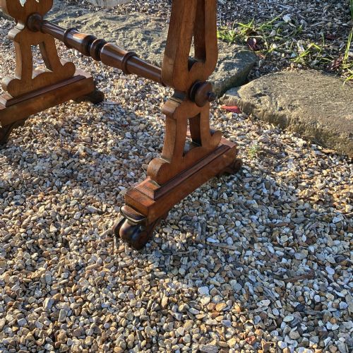 A VICTORIAN MAHOGANY SEWING WORK TABLE - ADDITIONAL PHOTO 7