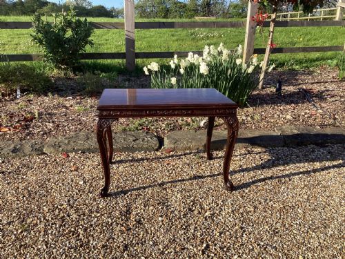 edwardian walnut sofa table - CATEGORY: ANTIQUE TABLES - DATED EDWARDIAN