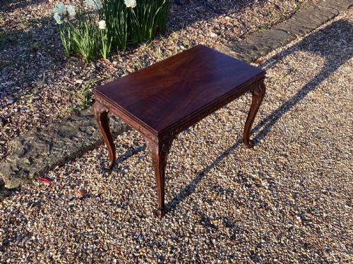 EDWARDIAN WALNUT SOFA TABLE - ADDITIONAL PHOTO 1