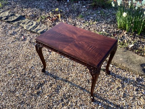 EDWARDIAN WALNUT SOFA TABLE - ADDITIONAL PHOTO 2