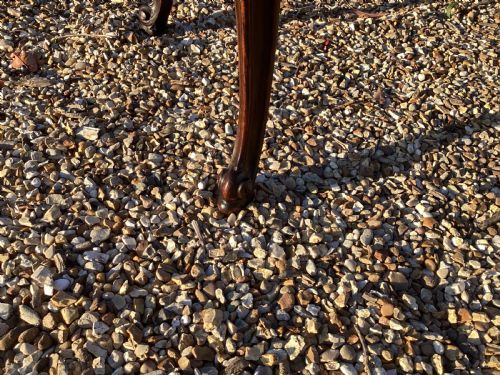EDWARDIAN WALNUT SOFA TABLE - ADDITIONAL PHOTO 6