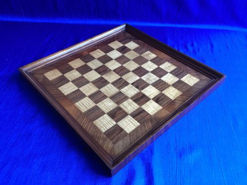 EDWARDIAN CHESS DRAUGHTS BOARD - ADDITIONAL PHOTO 1