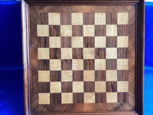 EDWARDIAN CHESS DRAUGHTS BOARD - ADDITIONAL PHOTO 2