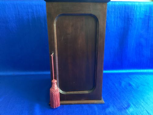 ANTIQUE MAHOGANY TABLE TOP CABINET - ADDITIONAL PHOTO 9
