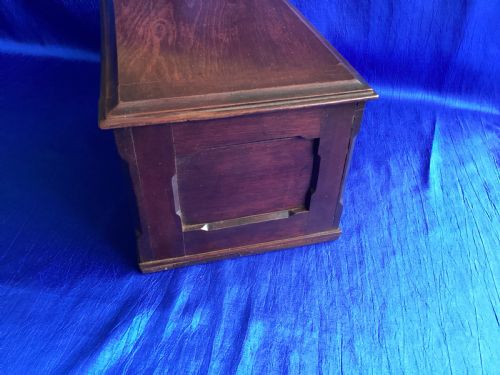 VICTORIAN MAHOGANY CHAPEL STORAGE BOX - ADDITIONAL PHOTO 6