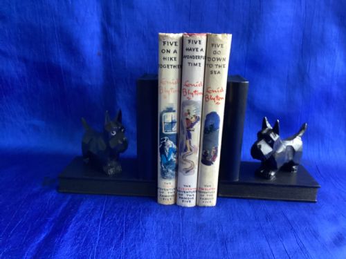 ANTIQUE ART DECO SCOTTIE WESTIE BOOK ENDS - ADDITIONAL PHOTO 2