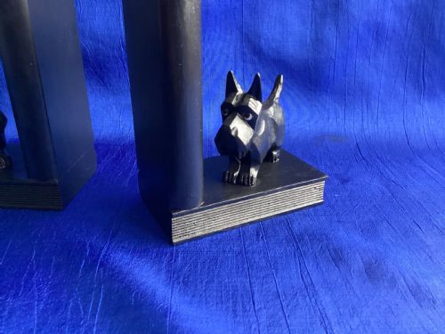 ANTIQUE ART DECO SCOTTIE WESTIE BOOK ENDS - ADDITIONAL PHOTO 3