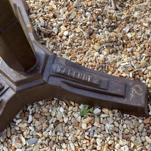 ANTIQUE FRENCH ART DECO BELFISOTTI BISTRO TABLE - ADDITIONAL PHOTO 3