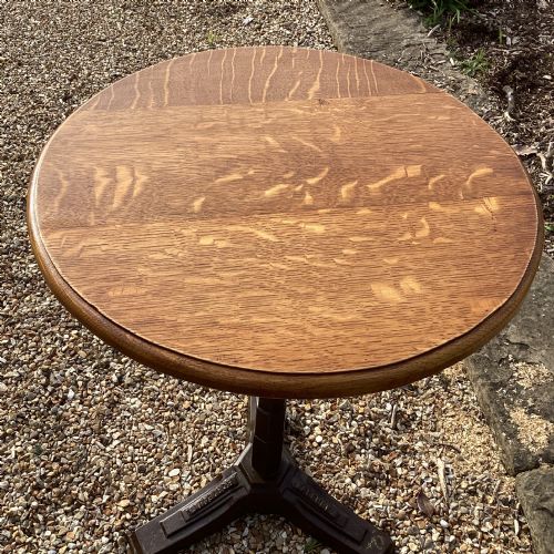 ANTIQUE FRENCH ART DECO BELFISOTTI BISTRO TABLE - ADDITIONAL PHOTO 5