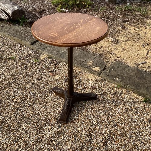ANTIQUE FRENCH ART DECO BELFISOTTI BISTRO TABLE - ADDITIONAL PHOTO 6